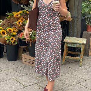 Djerf Avenue- Midnight dress Wild Strawberry